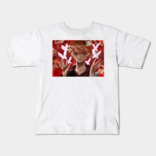 Winner never quit Manga style Kids T-Shirt